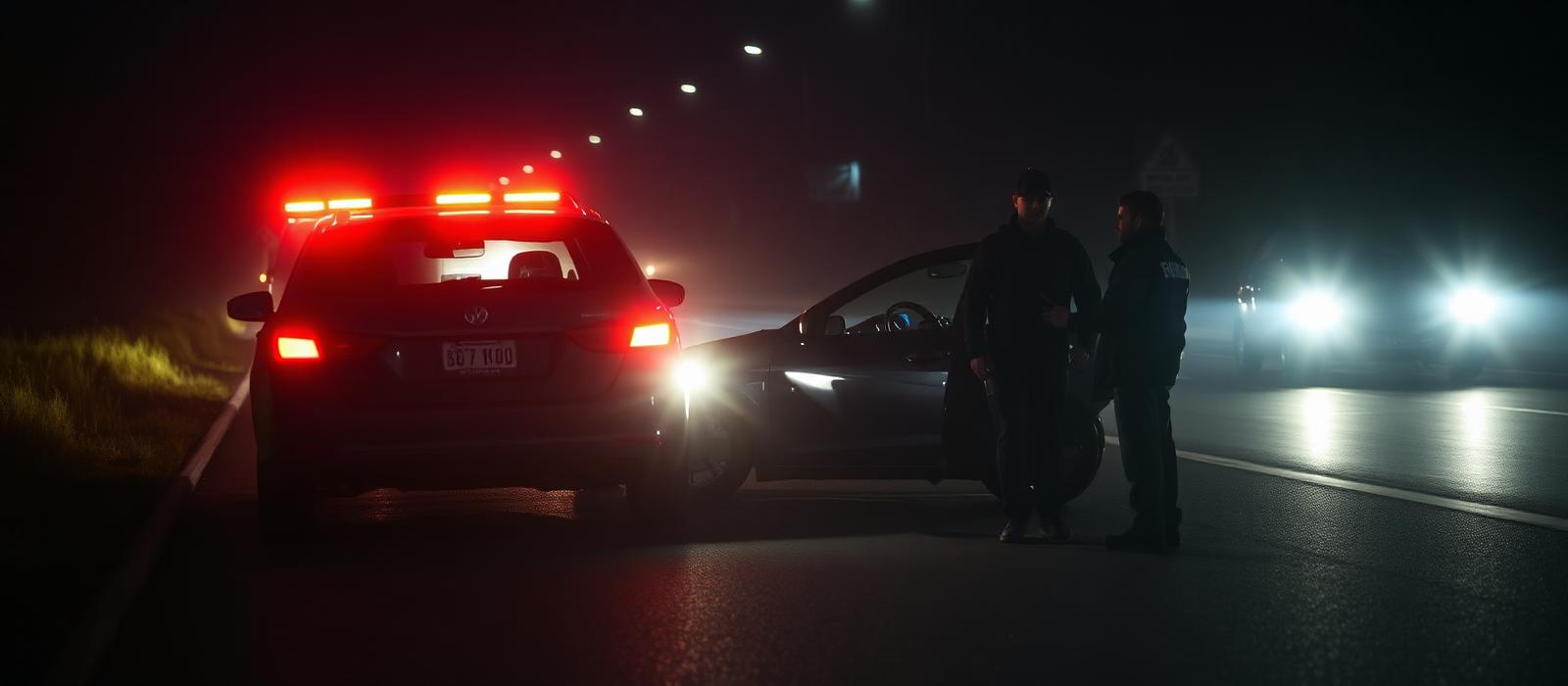 Roadside assistance at night